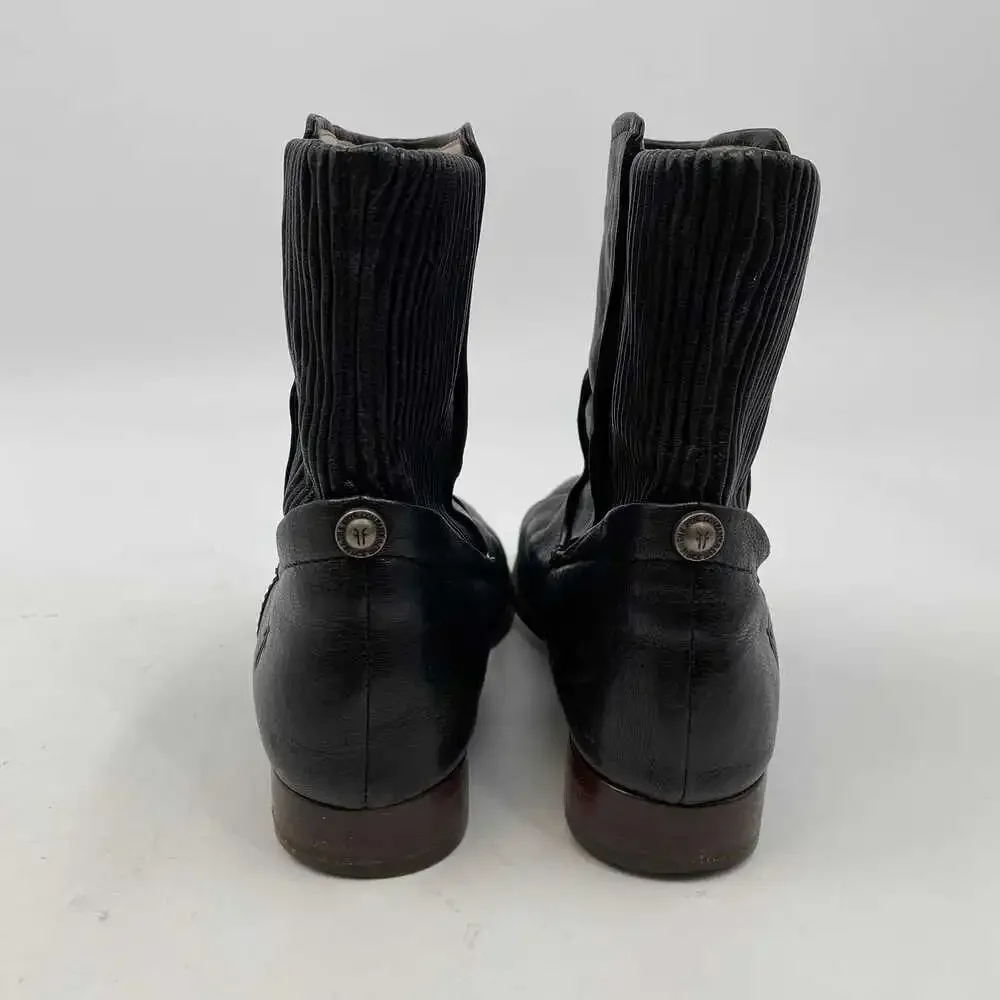Frye Black Leather Ankle Booties | Women’s Size 6.5